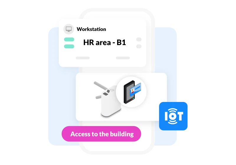 Sharvy - Access control to the building