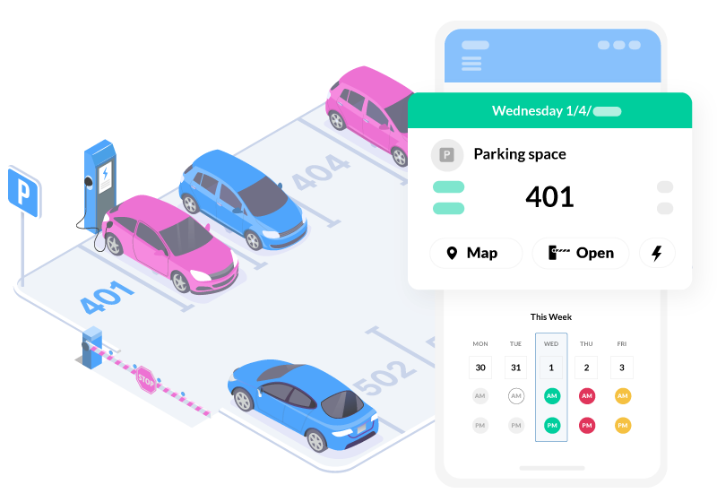 Sharvy, company parking management software Sharvy, company parking management software