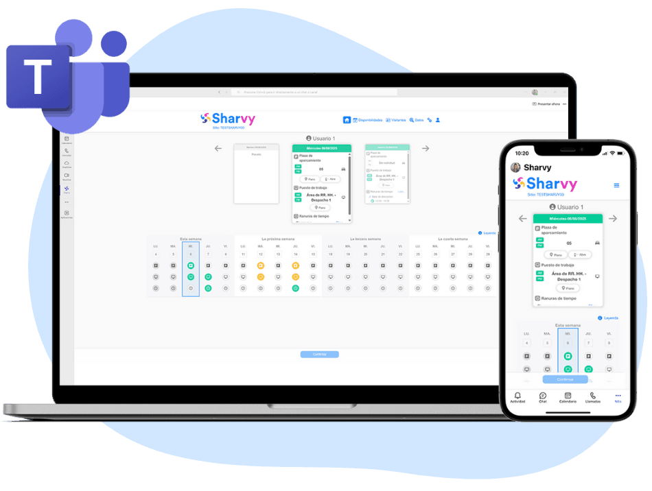 Sharvy en Microsoft Teams