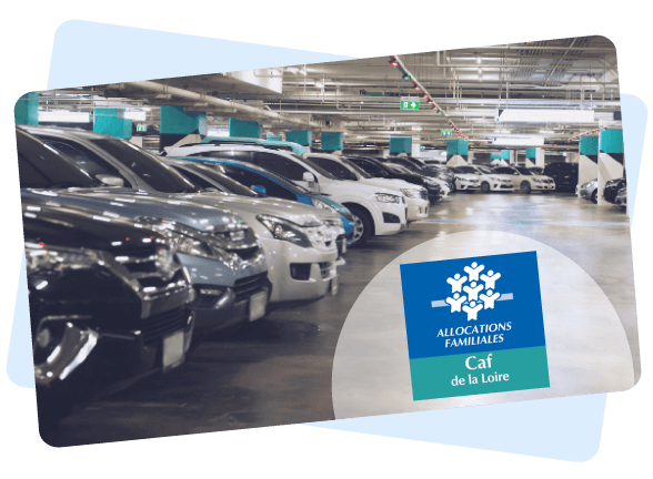 Cas client CAF de la Loire – Parking