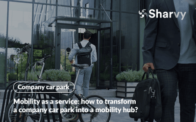 Mobility as a service: how to transform a company car park into a mobility hub?
